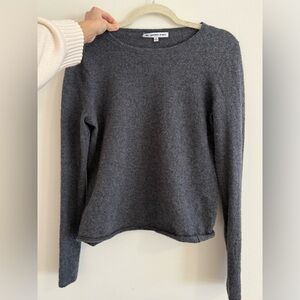 100% CASHMERE Project Grey Long Sleeve